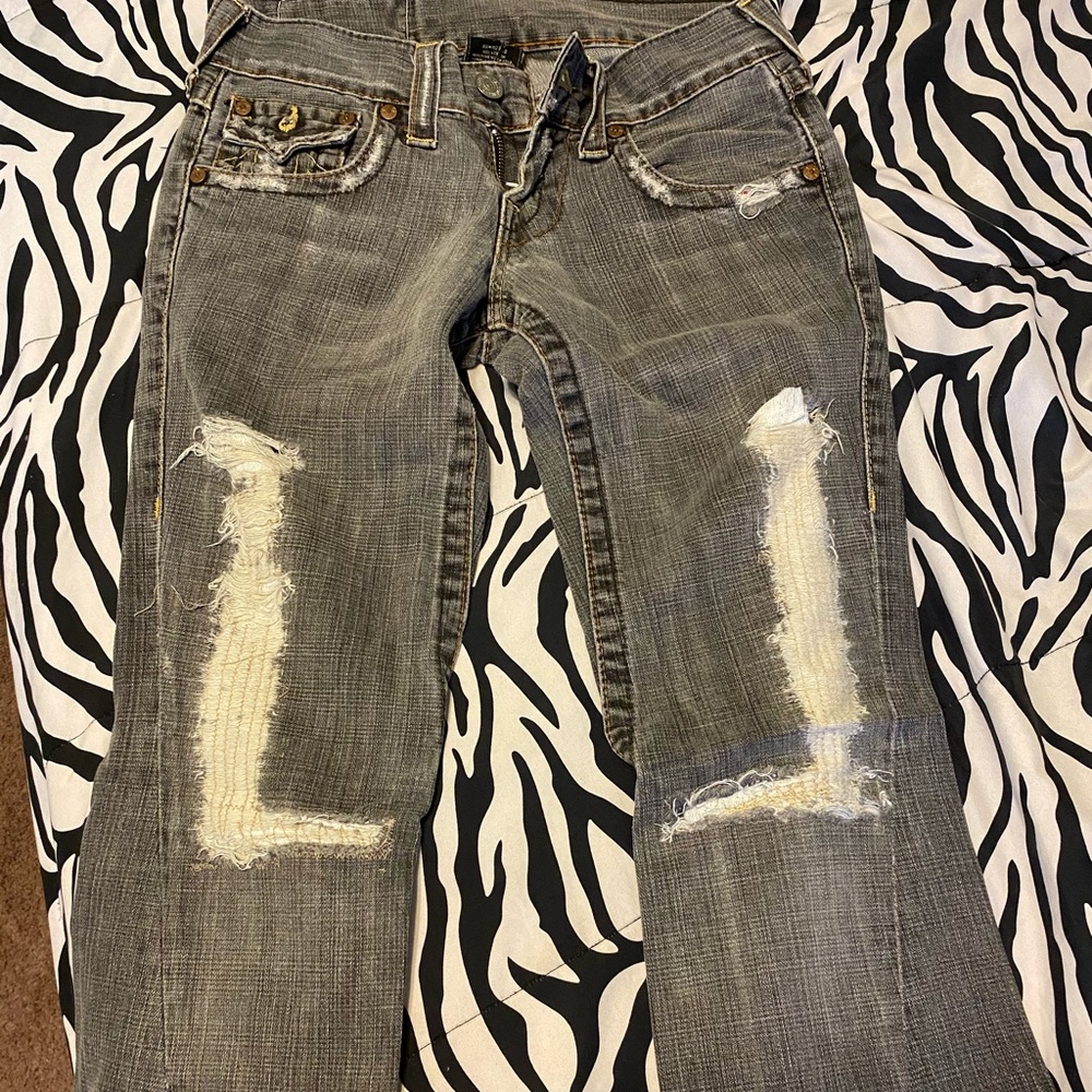 True Religion cut off capris
